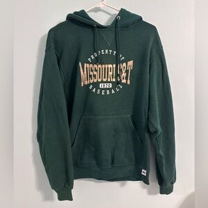 Missouri Science and Technology Green Baseball Sweatshirt Small